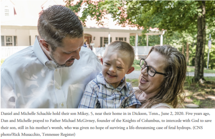 Mickey Schachle & parents