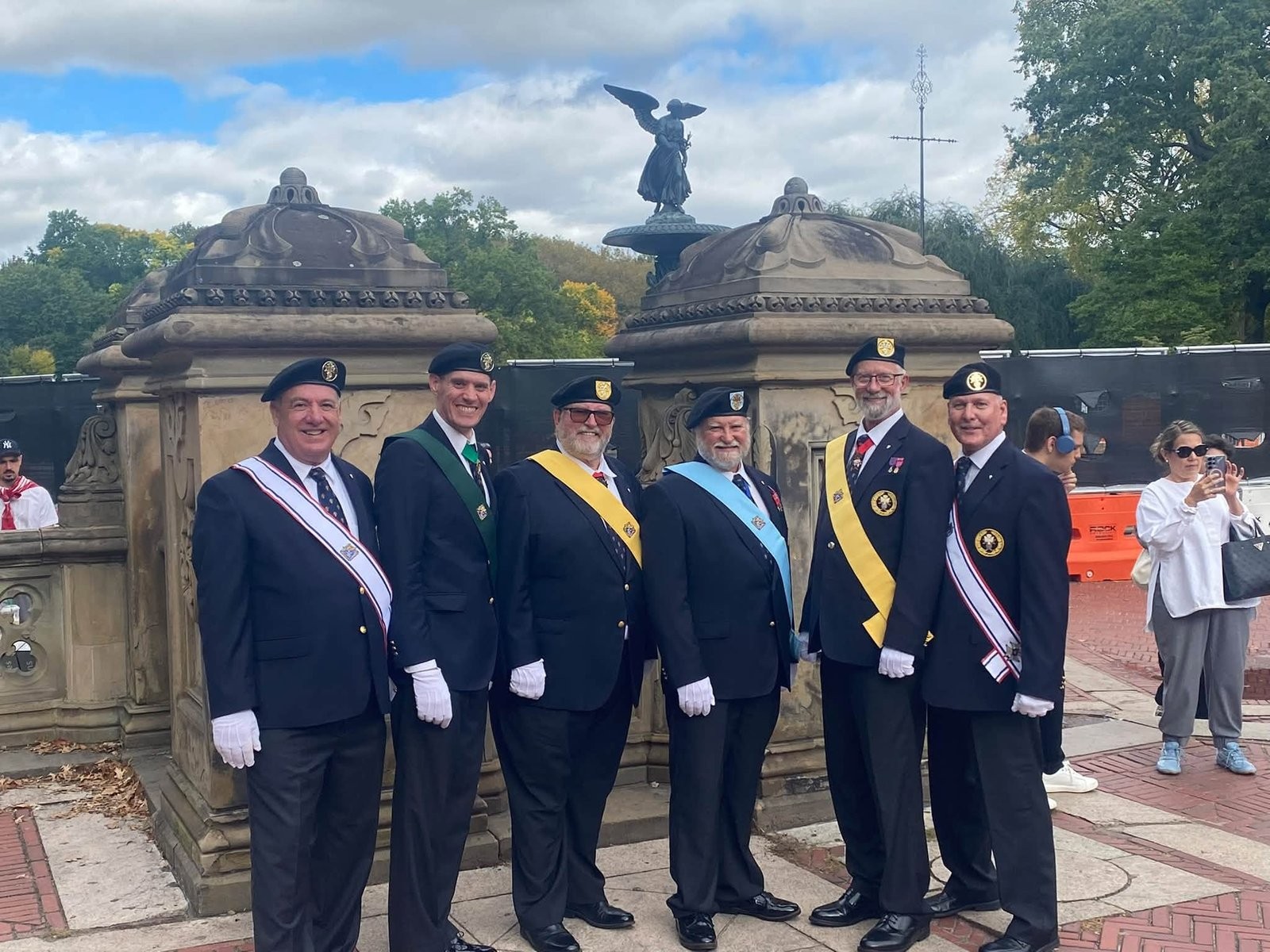 Sir Knights at Bethesda Fountain in Central Park